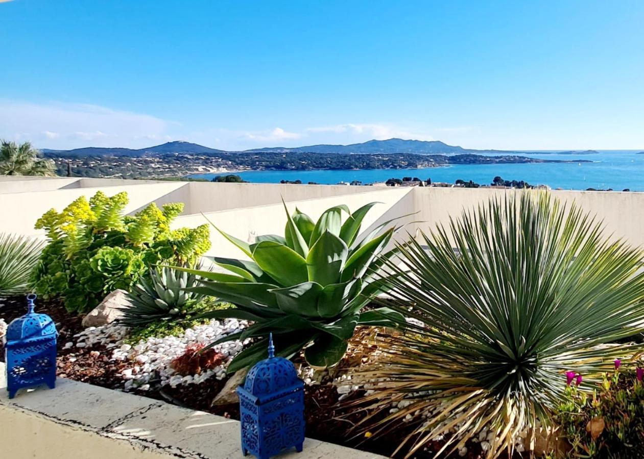 Vue Mer Panoramique - Grande Terrasse Et Piscine バンドール エクステリア 写真